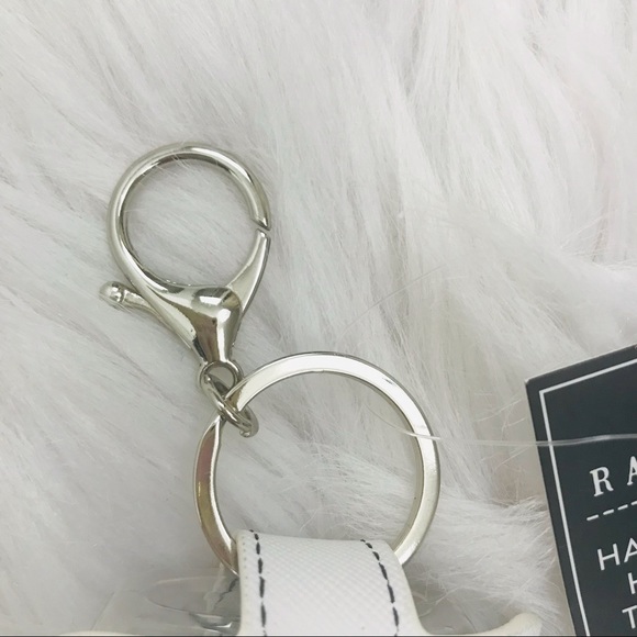 Rae Dunn Hand-Sanitizer Holder With Travel Bottle purse/Keychain Accessory - Picture 5 of 6